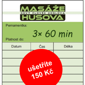 Permanentka 3x60 minut