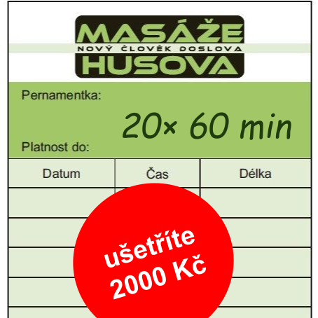 Permanentka 20x60minut