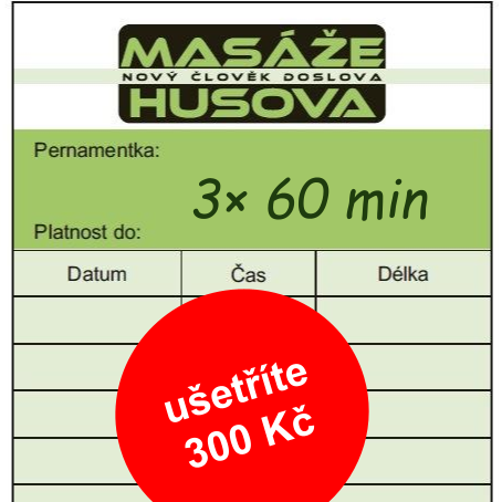 Permanentka 3x60minut Michal Hořenovský